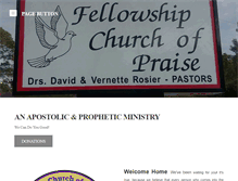 Tablet Screenshot of fcpministries.org